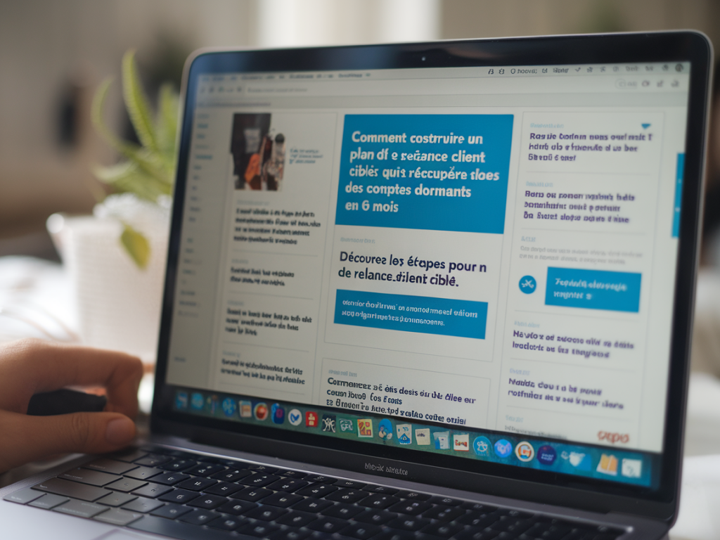 Comment construire un plan de relance client ciblé qui récupère 3 des comptes dormants en 6 mois