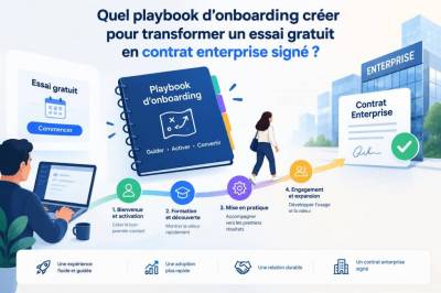 Quel playbook d'onboarding créer pour transformer un essai gratuit en contrat enterprise signé