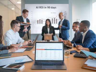 Comment prouver en 90 jours le retour sur investissement d’un projet d’intelligence artificielle dans votre force de vente