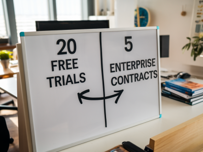 Comment structurer un proof of value qui transforme 20 essais gratuits en 5 contrats enterprise